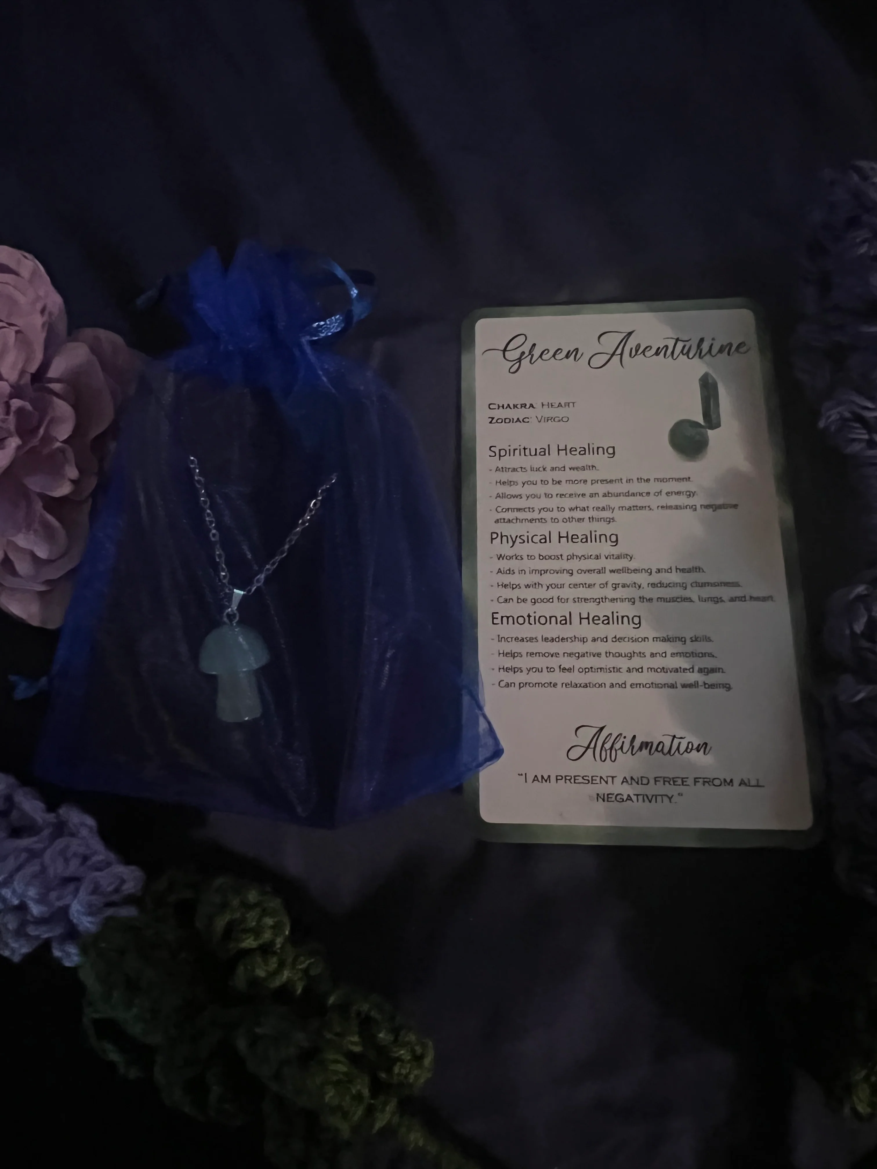 Crystal Mushroom Necklaces - Image 5