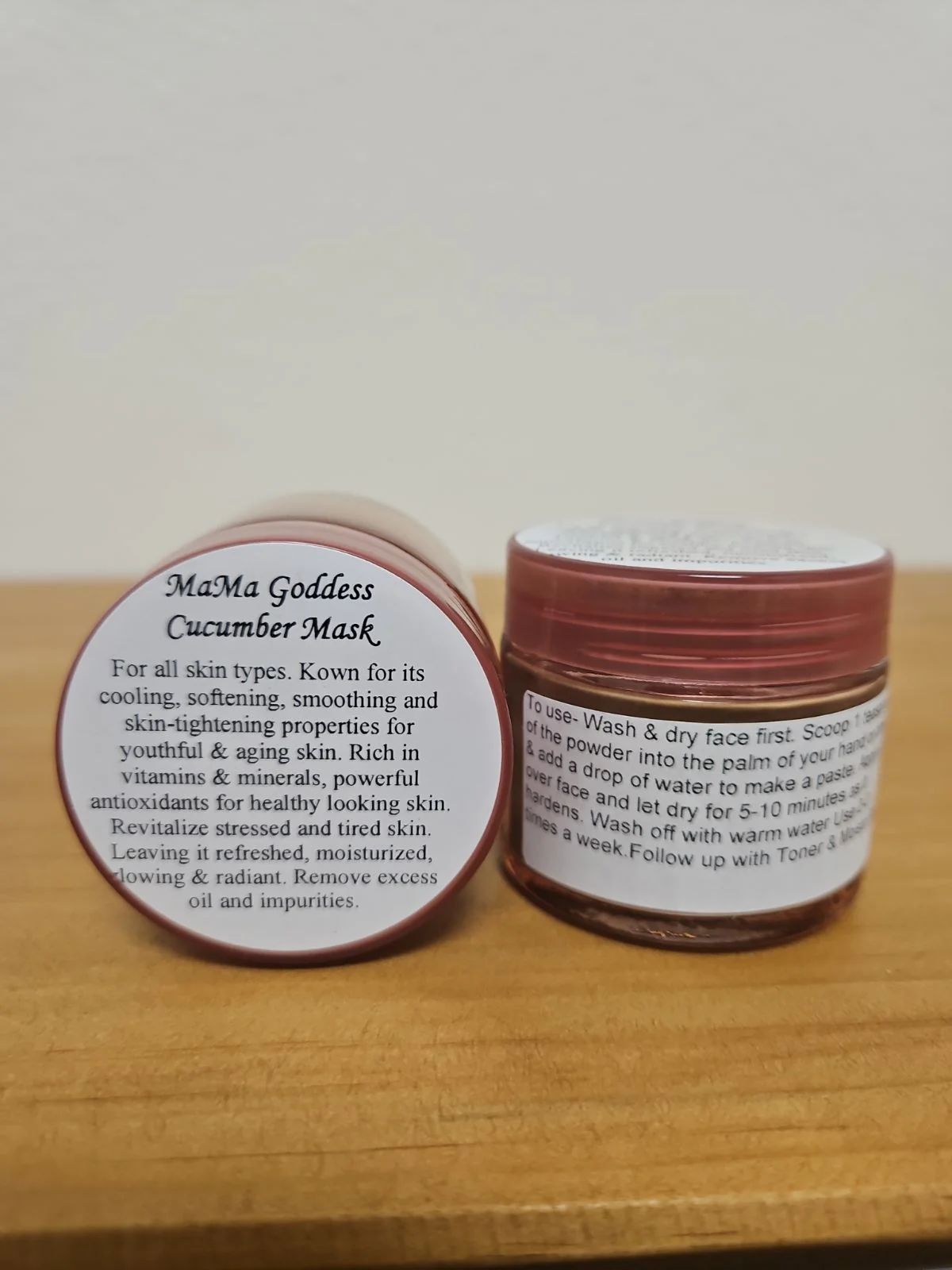 Cucumber Beauty Mask - All Skin types