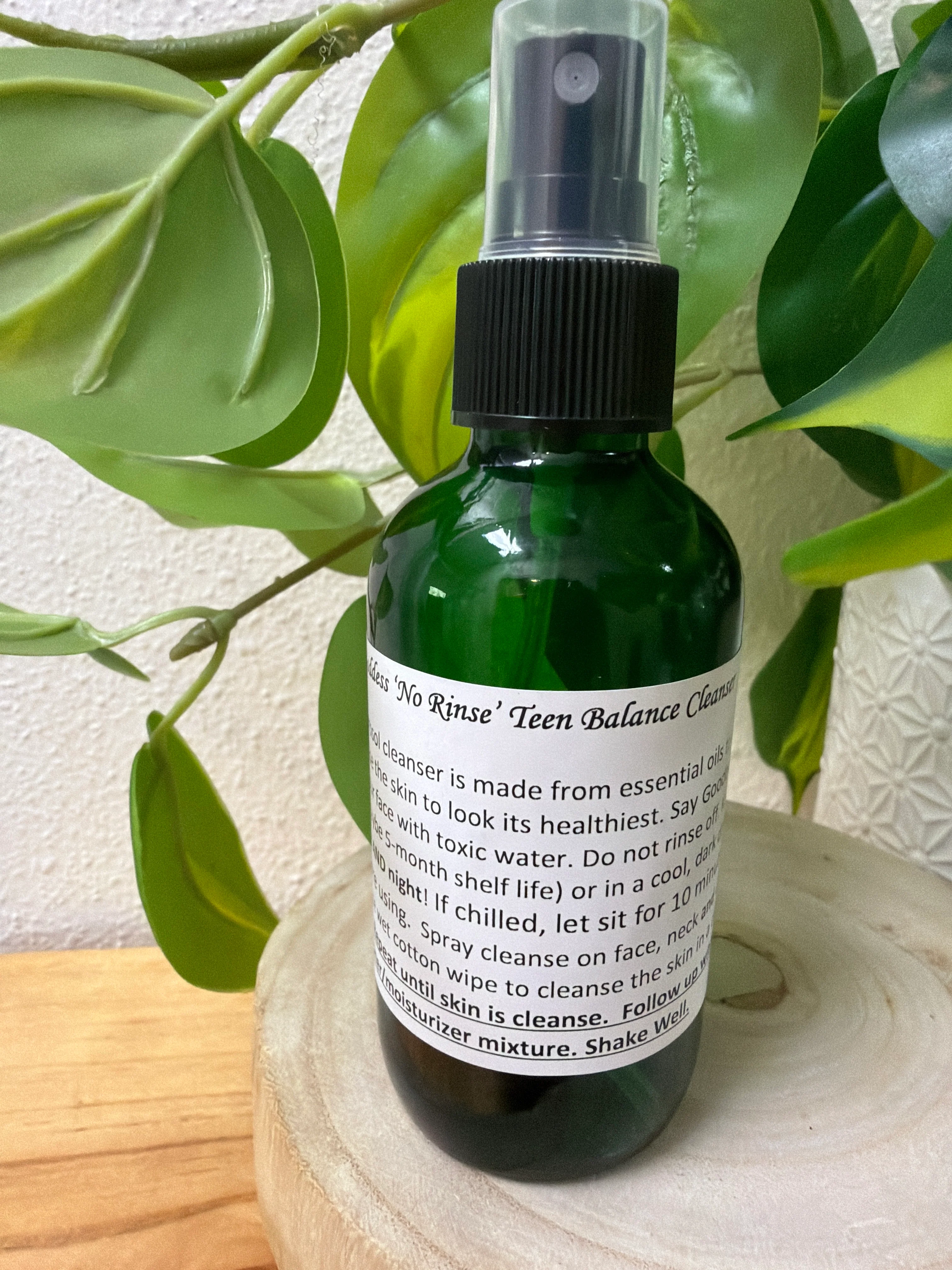 Teen Balance “No-Rinse” Cleanser